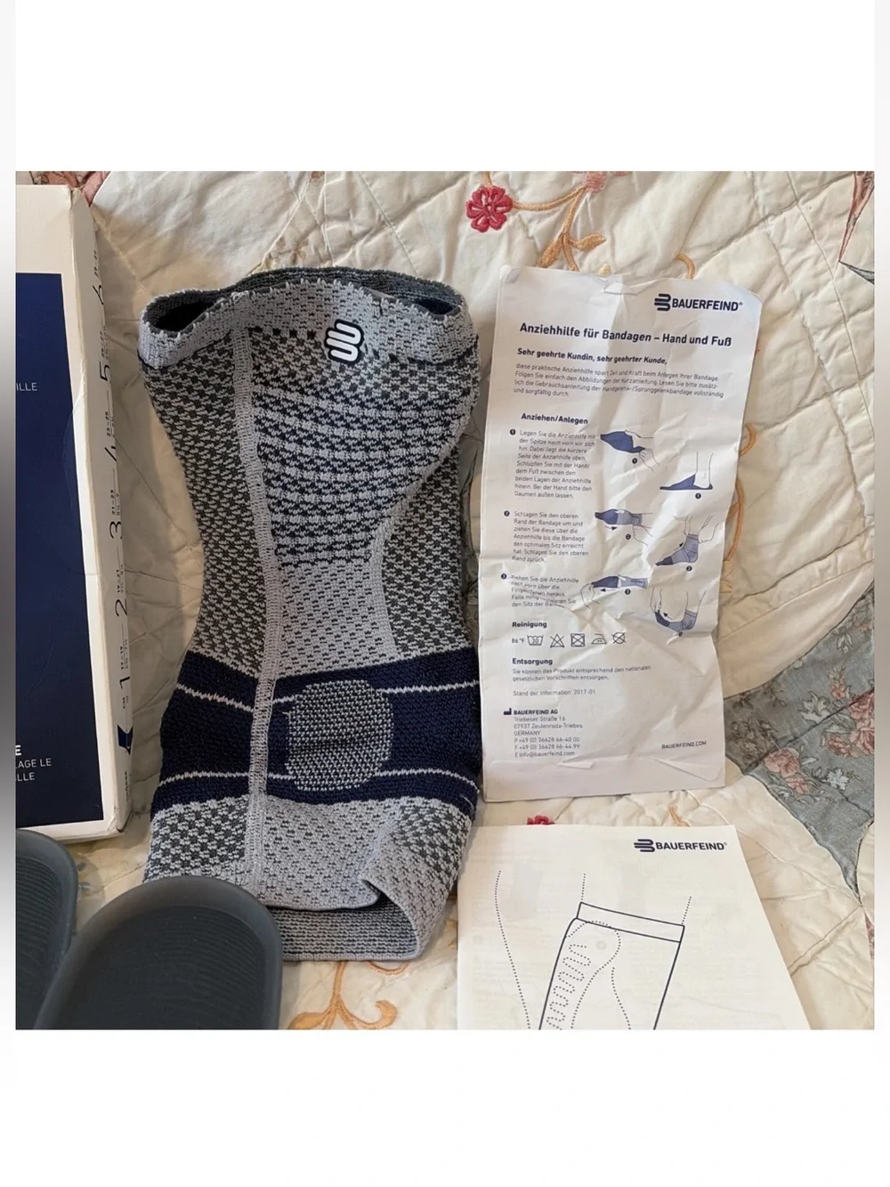 Bauerfeind Achillotrain Achilles Tendon Support Size 5